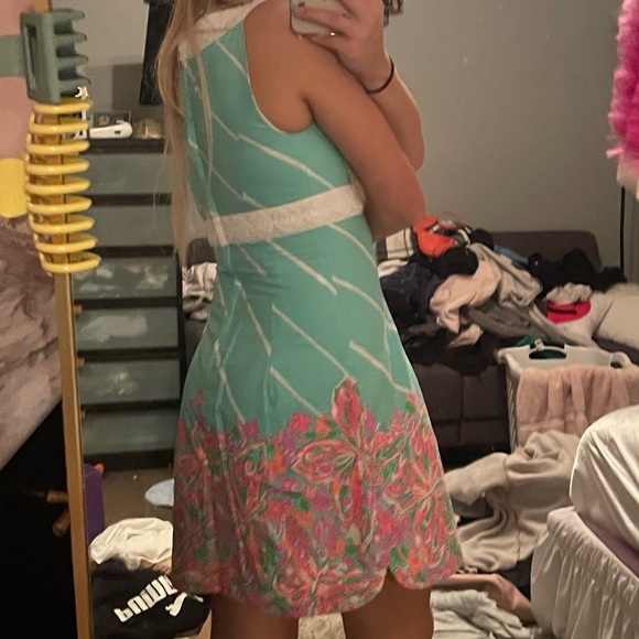 Lilly Pulitzer Candice Keyhole Butterfly Dress - Picture 7 of 7